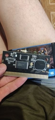 Customer photo review of XENO CRISIS For Sega Genesis MegaDrive USA version