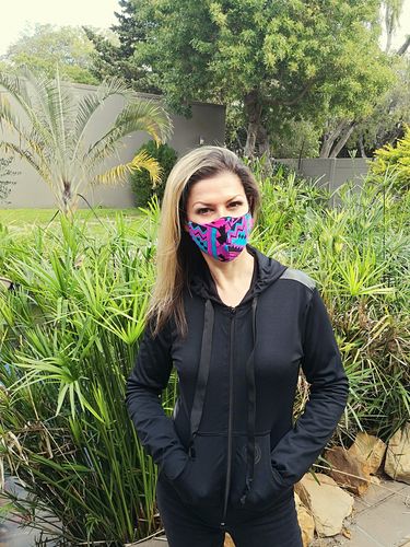 Customer photo review of AR 1338 - Leather Inset Zip Jacket with Running Cuffs