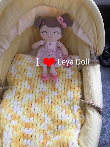 Customer photo review of Personalized Leyadoll (Strawberry) with Gift Bag - 2 Skin Tones