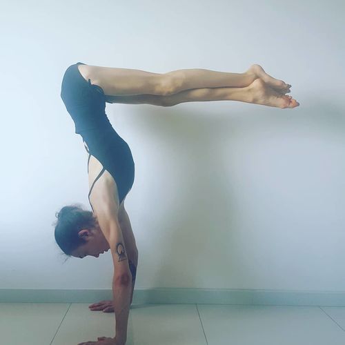 Customer photo review of Cloudless Bodysuit - Raven Sky