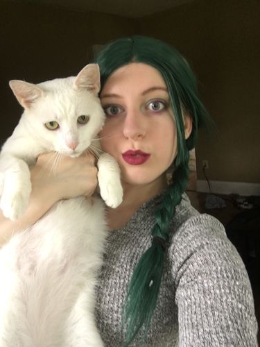 Customer photo review of Bad Guy|Synthetic Swiss Lace Front Wig