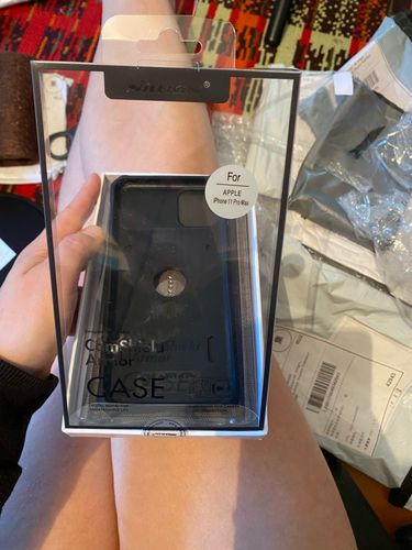 Customer photo review of Anti-Spy Armor Case iPhone 11, 11 Pro, 11 Pro Max, CamShield Camera Protect Privacy Ring Kickstand