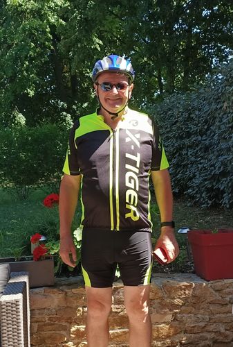 Avis photo d'un client sur Tenue De Cycliste Route - Flash+