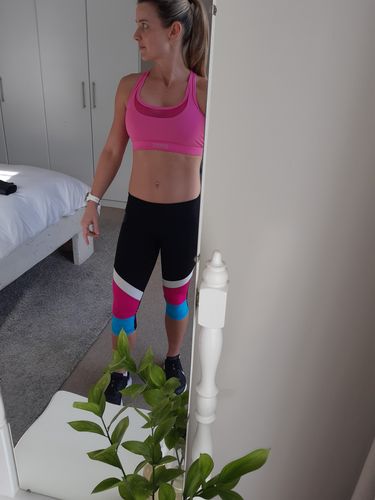 Customer photo review of AR 1755 - Colourblock Capri (4 COLOURS)