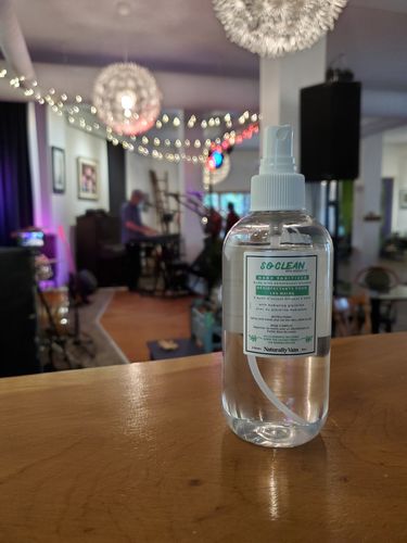 Customer photo review of So Clean Hand Sanitizer with Mister Spray