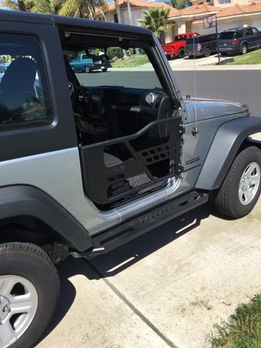Customer photo review of 2-Door Set Front Tubular Doors for Jeep Wrangler JK