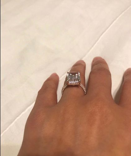 Customer photo review of SAFFRON - ROSE GOLD