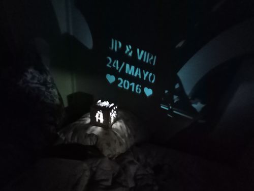 Customer photo review of Proyector Romántico