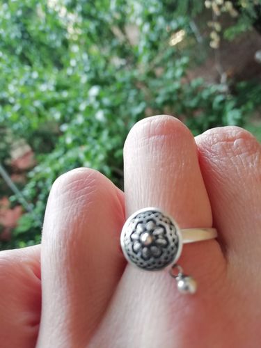 Customer photo review of Anello di preghiera del loto