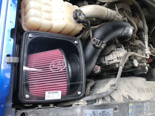 Customer photo review of 2001-2004 Duramax S&B Cold Air Intake Kit (75-5101)