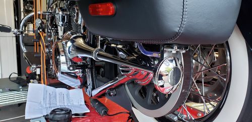 Customer photo review of Motorcycle 150 dB Train Horn