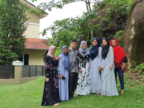 Customer photo review of Alena Modest Dress