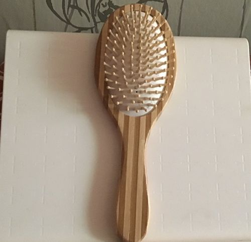 Customer photo review of Brosse en bambou Lashilé Beauty
