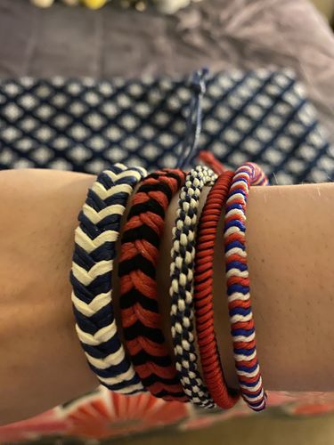 Customer photo review of Chevron Bracelet