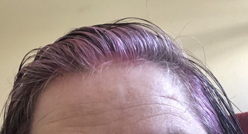 Customer photo review of Hair Color Wax