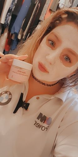 Customer photo review of Alya Skin Pink Clay Mask (120g)