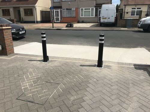 Customer photo review of R14 Telescopic Bollard