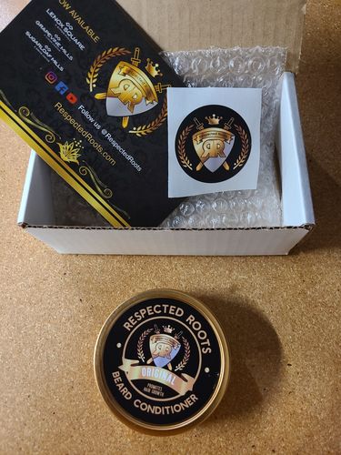 Customer photo review of Respected Roots Beard Conditioner - Original Scent (4 oz.)