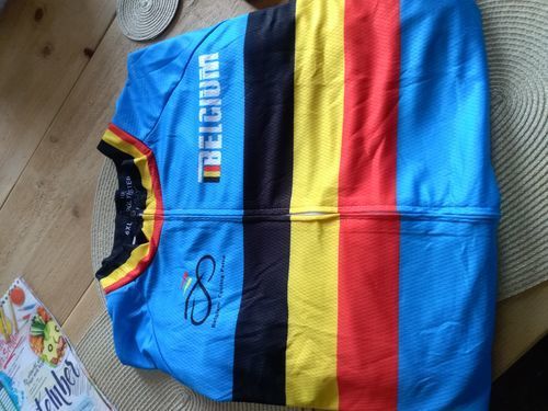 Customer photo review of Unicorn Power Short Sleeve Cycling Jersey