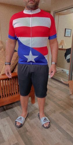 Customer photo review of Unicorn Power Short Sleeve Cycling Jersey