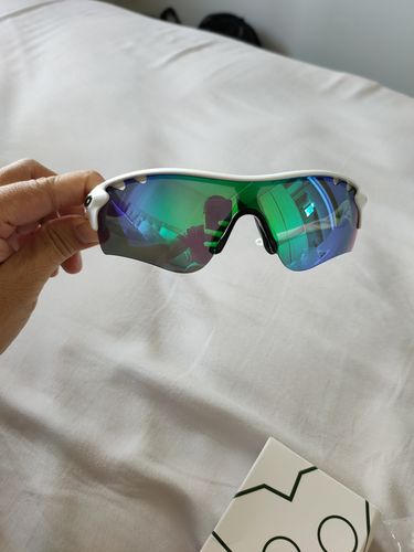 Customer photo review of MRY Replacement Lenses for Oakley RadarLock Path Vented