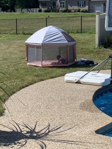 Customer photo review of Pop N' Go® Playpen