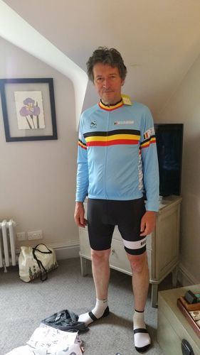 Customer photo review of Unicorn Power Short Sleeve Cycling Jersey