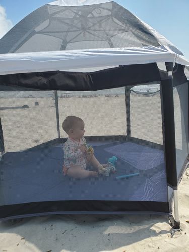 Customer photo review of Pop N' Go® Playpen