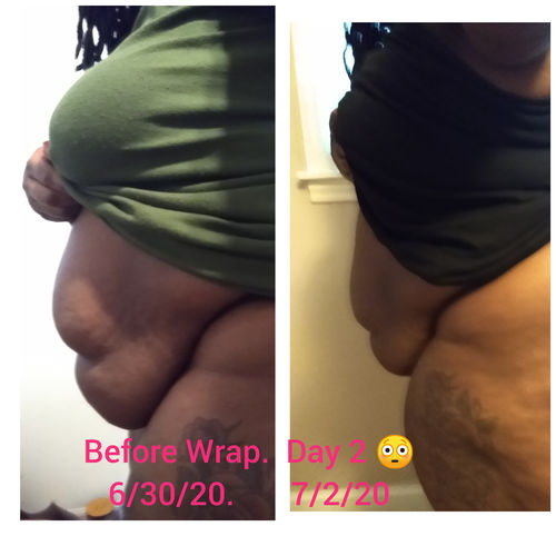 Customer photo review of 15 Uses Magnesium Therapy Herbal Wrap