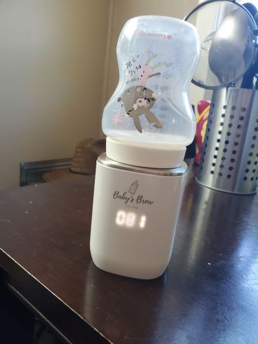 Customer photo review of Portable Bottle Warmer Pro
