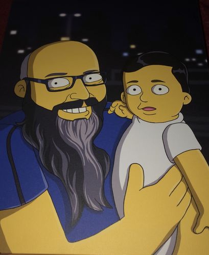 Customer photo review of SimpsonifyMe