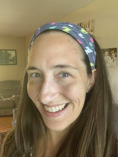 Customer photo review of FLASH - 4'' Headband