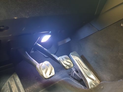 Customer photo review of MHC BMW Interior Footwell Lighting For F Series Models