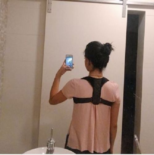 Customer photo review of ConfidentStance™ Body Posture Corrector