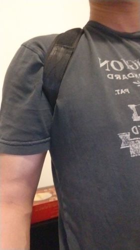 Customer photo review of ConfidentStance™ Body Posture Corrector