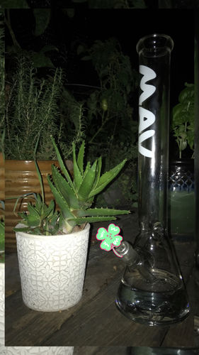 Customer photo review of 18" Classic Beaker Bong