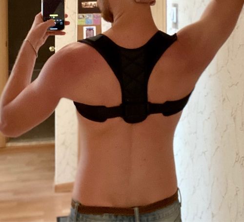 Customer photo review of ConfidentStance™ Body Posture Corrector