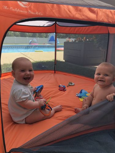 Customer photo review of Pop N' Go® Playpen