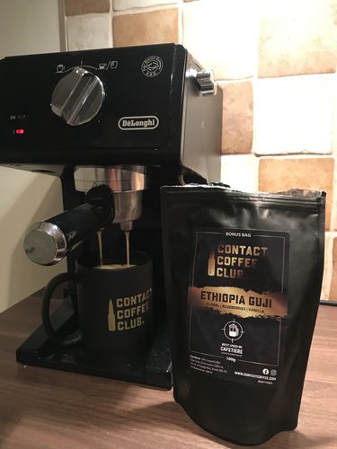 Customer photo review of Contact Coffee Club