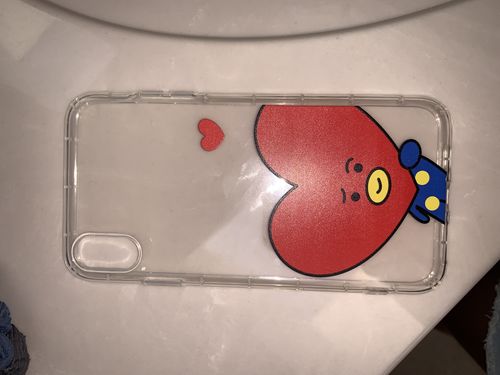 Customer photo review of BT21 Soft Silicone iPhone Case