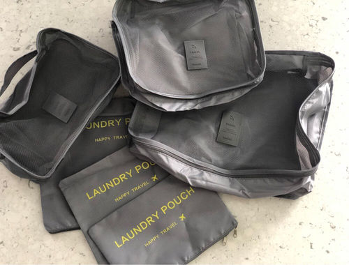 Customer photo review of NoirWild™ Luggage organizer (6 pcs/set)