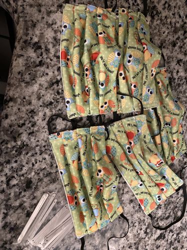 Customer photo review of Mask Insert - Straight - 10 Count