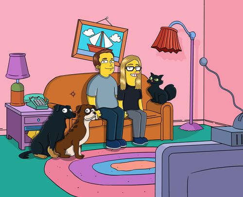 Customer photo review of SimpsonifyMe