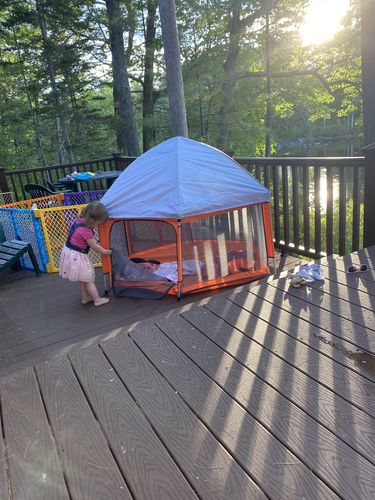 Customer photo review of Pop N' Go® Playpen