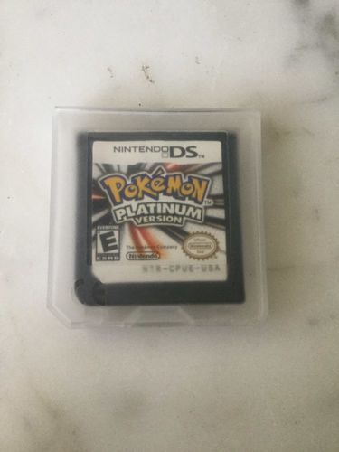 Customer photo review of DS Game Cartridge Pokeon Series Black White HeartGold SoulSilver Diamond Pearl Platinum US Version