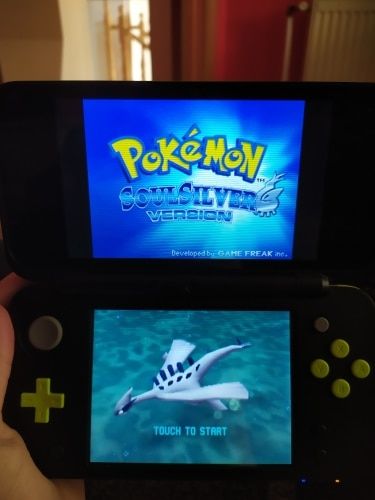 Customer photo review of DS Game Cartridge Pokeon Series Black White HeartGold SoulSilver Diamond Pearl Platinum US Version