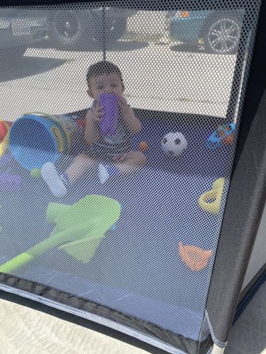 Customer photo review of Pop N' Go® Playpen