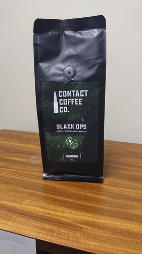 Customer photo review of Black Ops Coffee