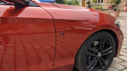 Customer photo review of MHC Black BMW Side Fender M Badges In Gloss Black