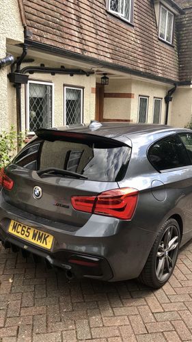 Customer photo review of Maxton Spoiler Cap V.2 BMW 1 F20/F21 M-Power In Gloss Black